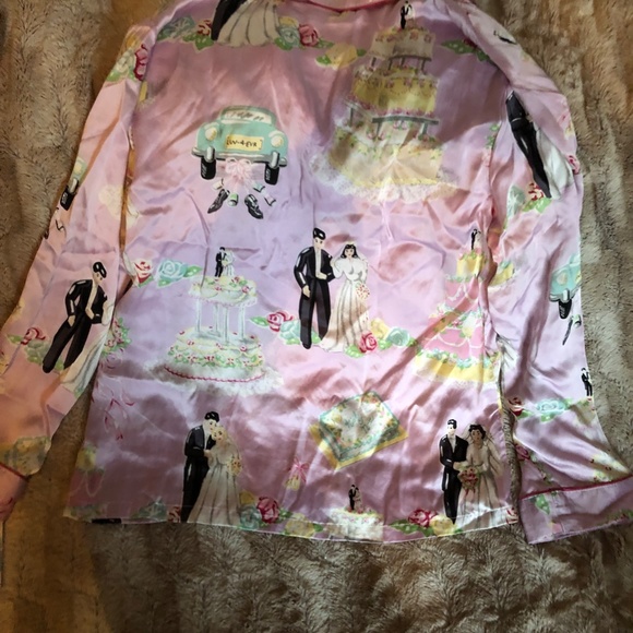 2)S-NICK & NORA 100%SILK 2PC WEDDING PJS SZS, RARE, VHTF,NEW,GORGEOUS&LUXURIOUS… - Picture 10 of 12